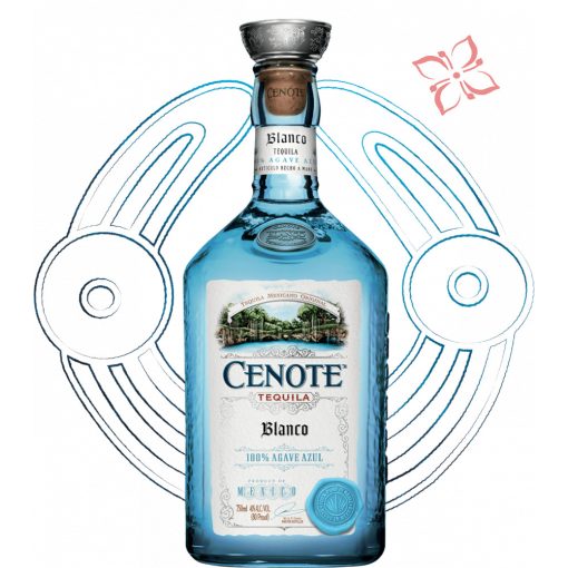 Cenote Blanco Tequila 40° 0,7 l