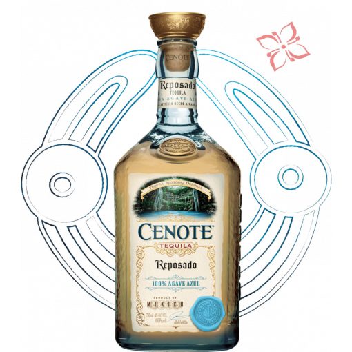 Cenote Reposado Tequila 40° 0,7 l